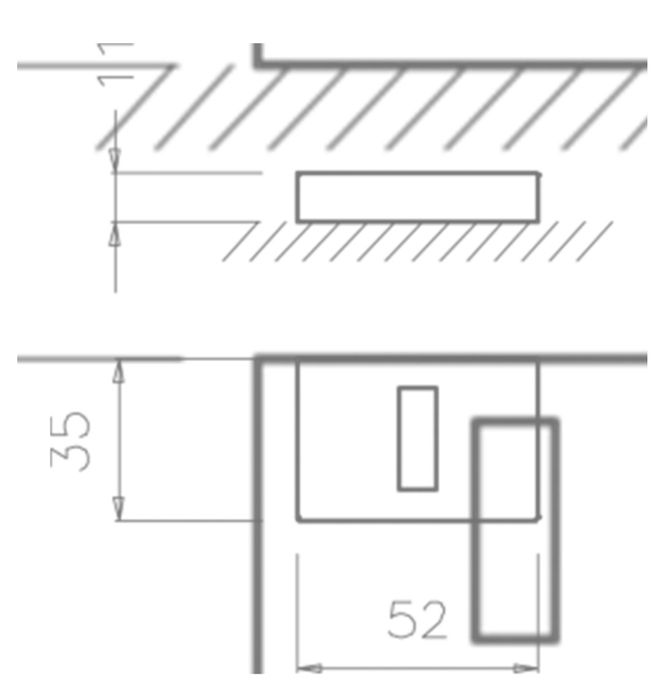Rozeta do drzwi TUPAI nowe