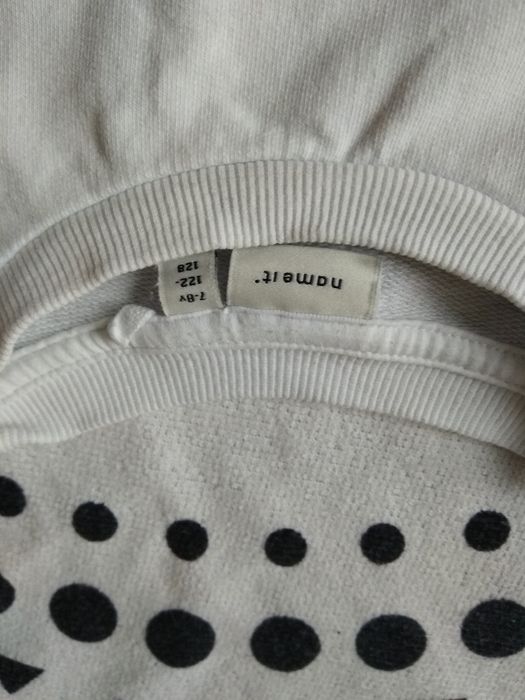 Bluza z elementami roślinnymi 122/128 Name it