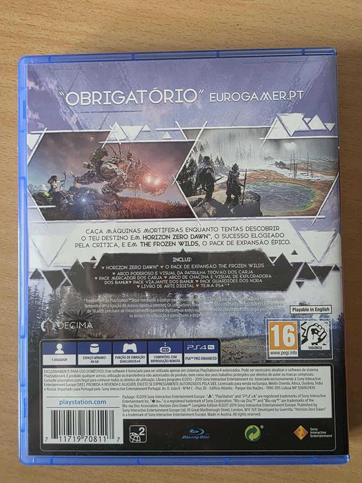 Jogo para a a PS4 "Horizon Zero Dawn"
