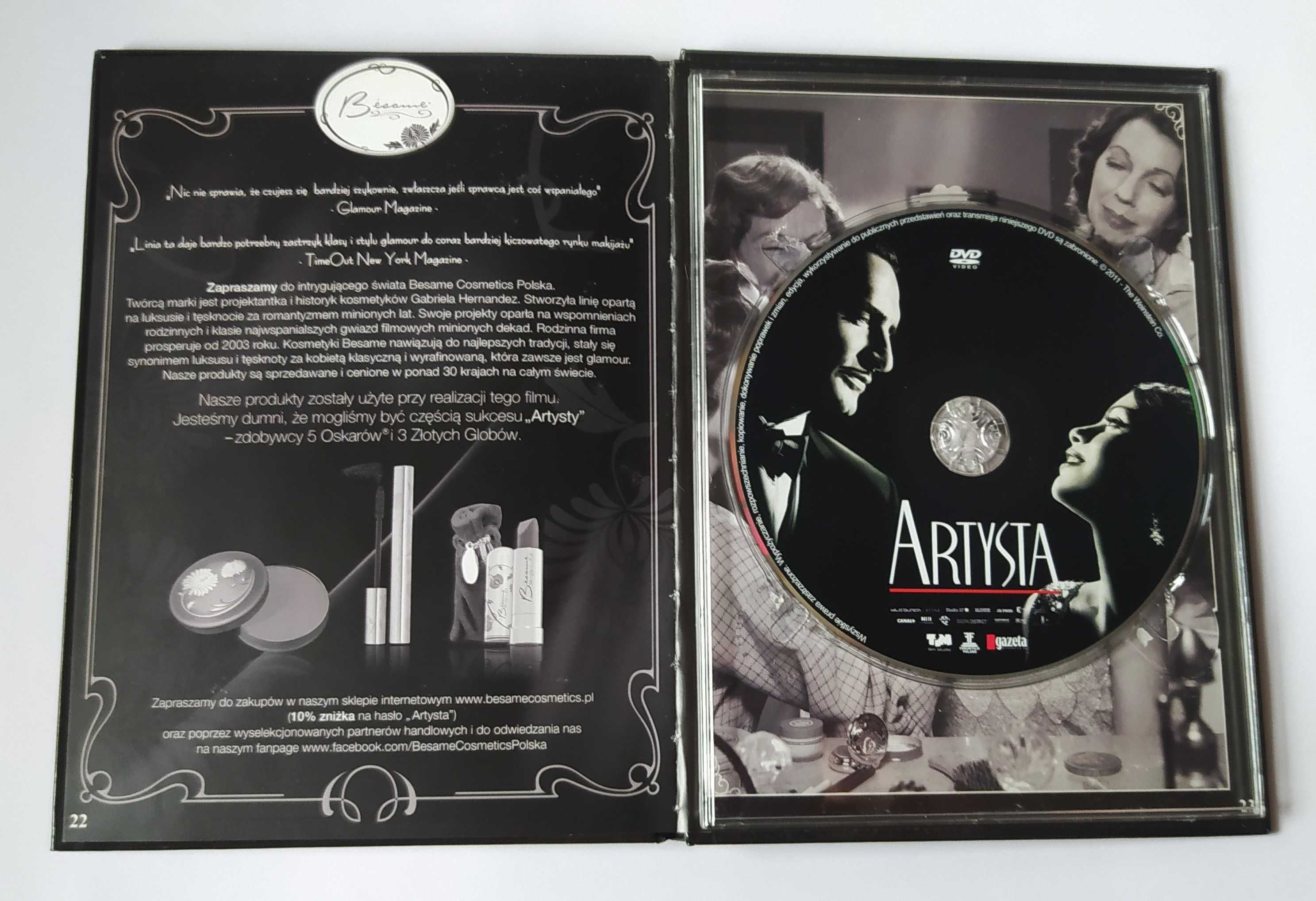 Artysta DVD Booklet