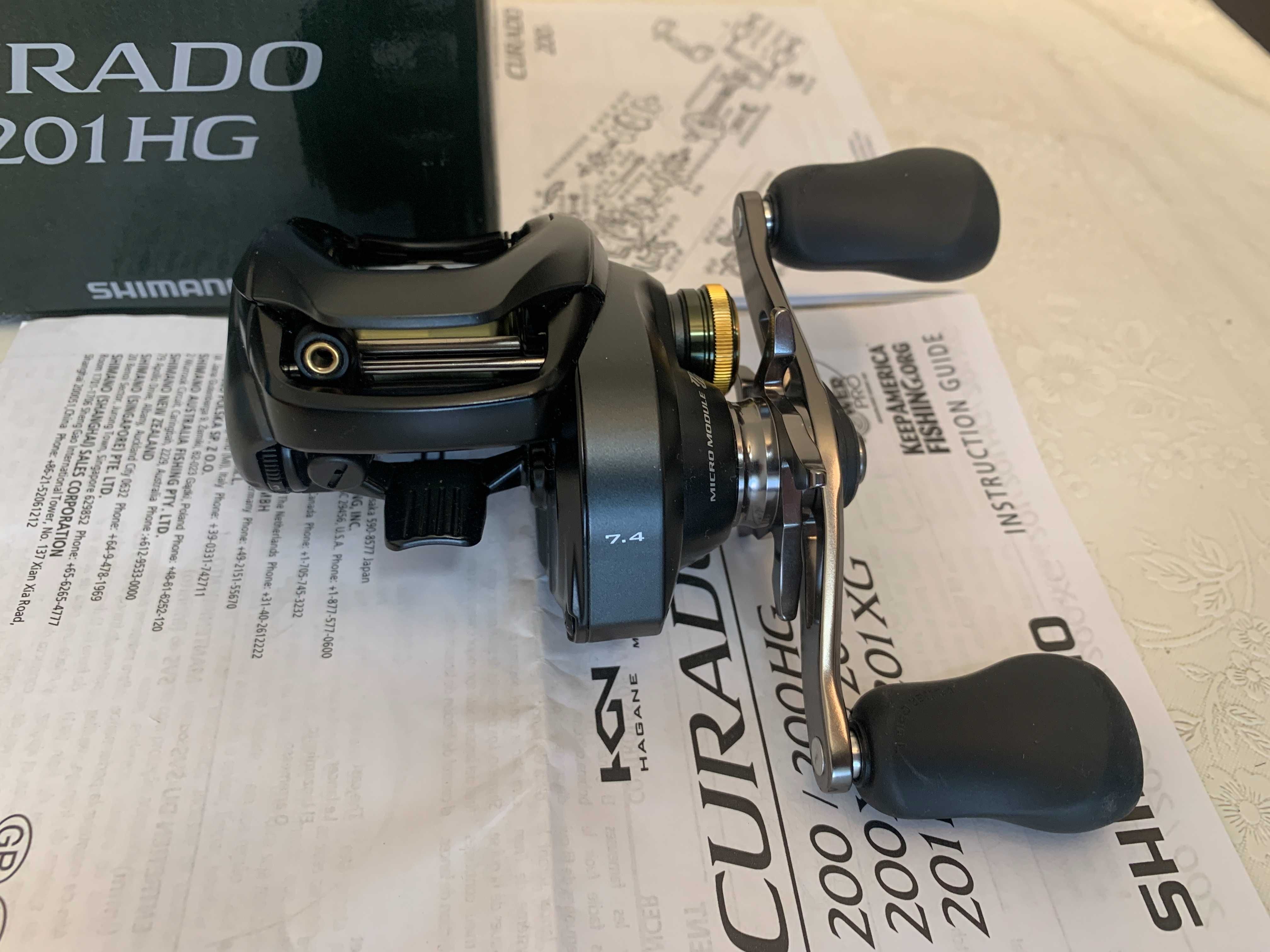 Sprzedam nowy multiplikator SHIMANO CURADO K 201 HG