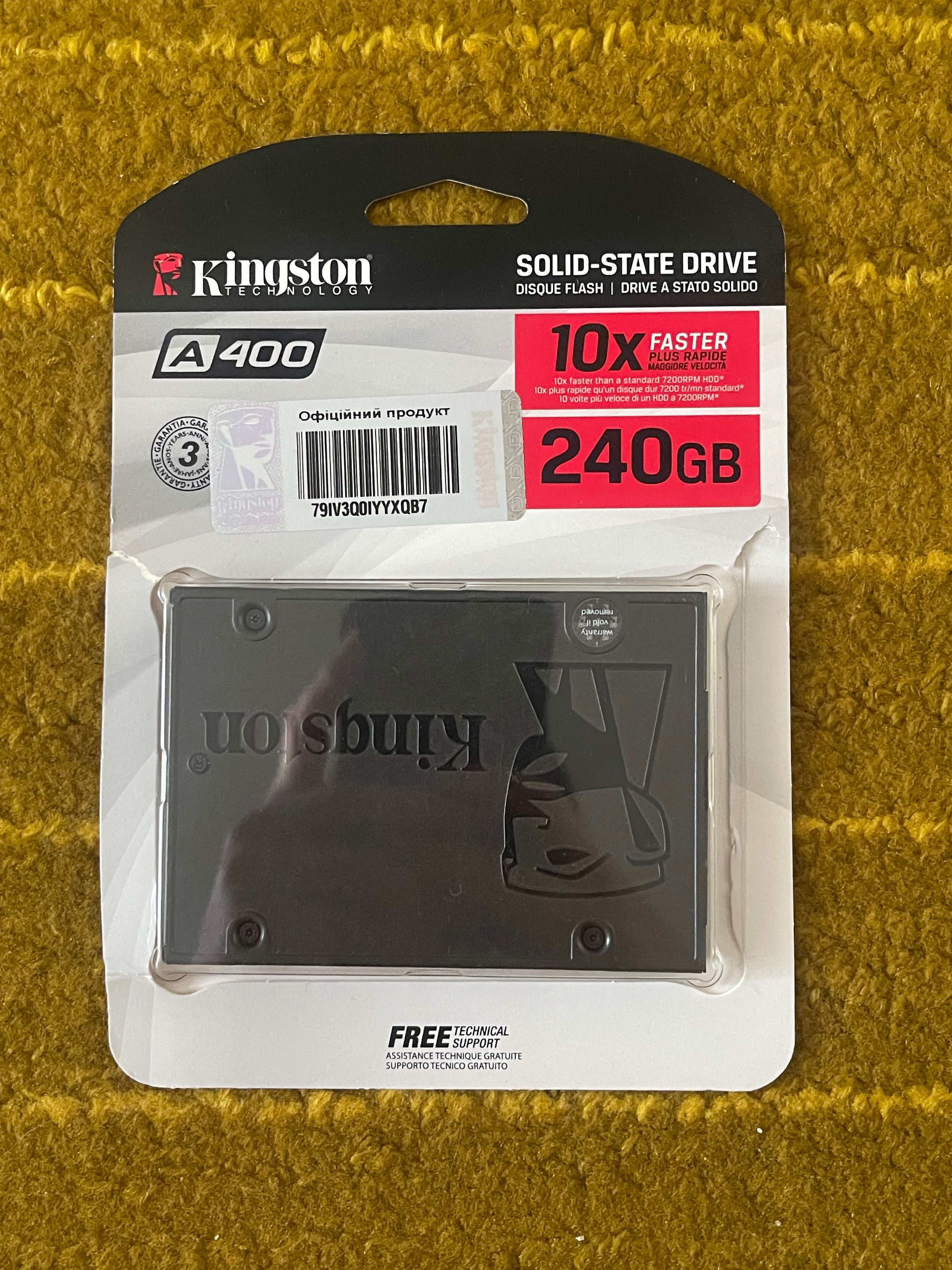 SSD-диск Kingston SSDNow A400 2,5" 240 Gb