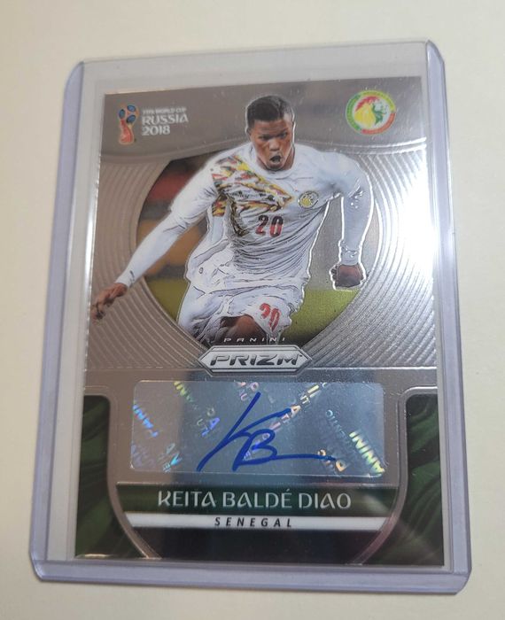2018 Panini Prizm World Cup Signatures Keita Balde Diao Autograph