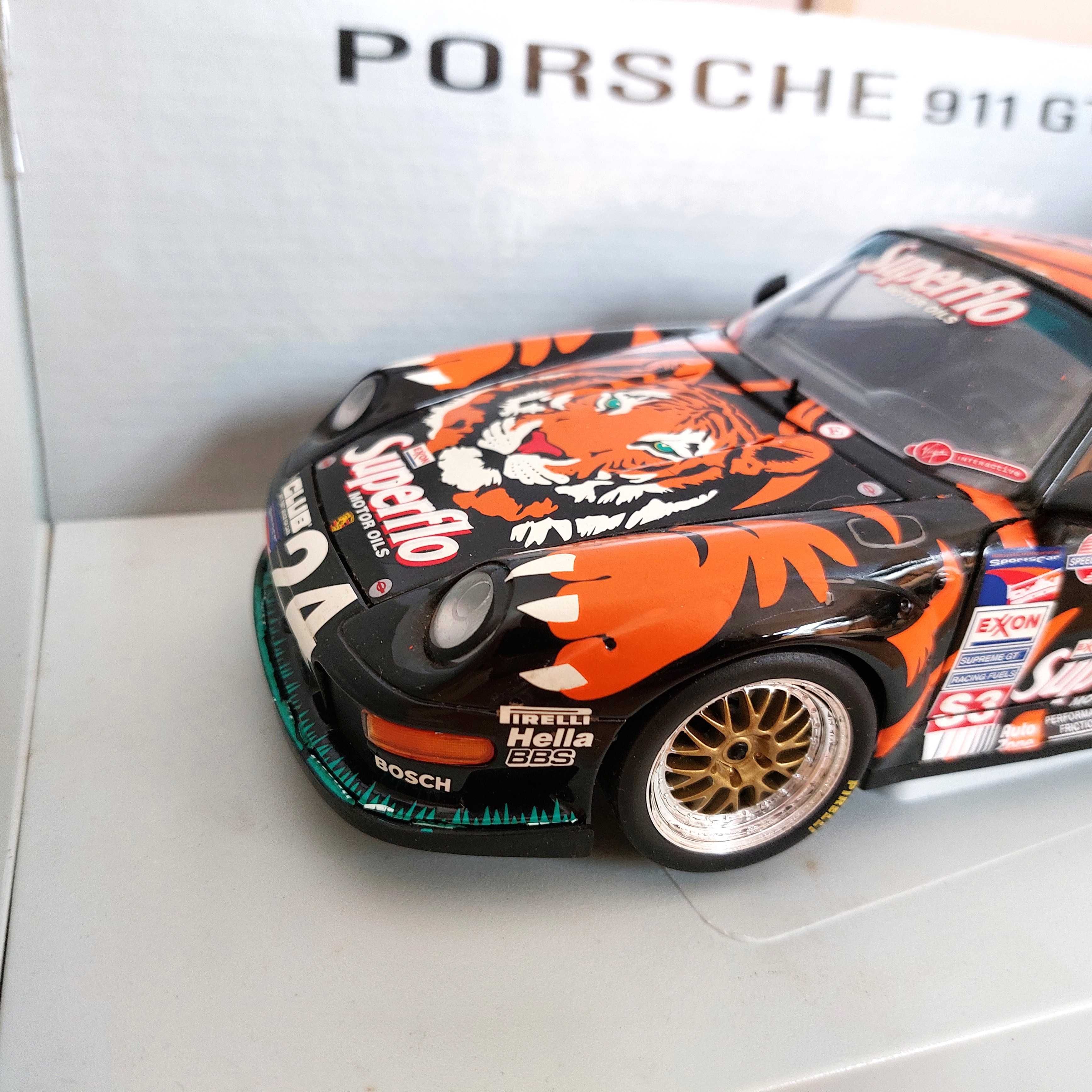 Miniatura UT Models 1/18 Porsche 911 993 GT2 #24 Sebring 1998