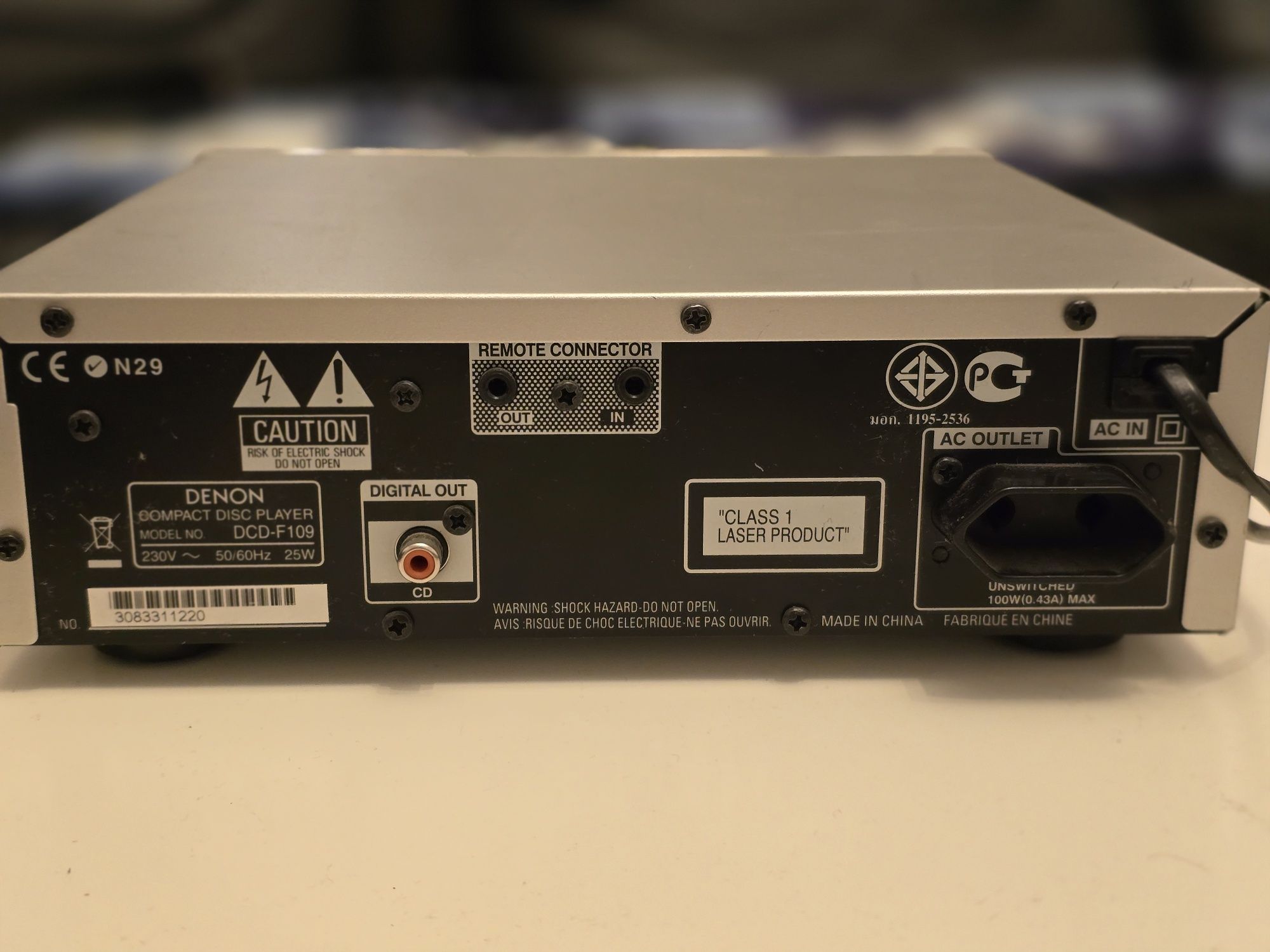Odtwarzacz CD Denon DCD F109