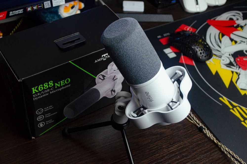 Fifine K688 neo | Динамічний Мікрофон ВЕРСІЯ NEO