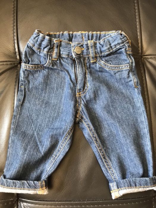 Jeansy H&M_62 cm_2-4 m-ce