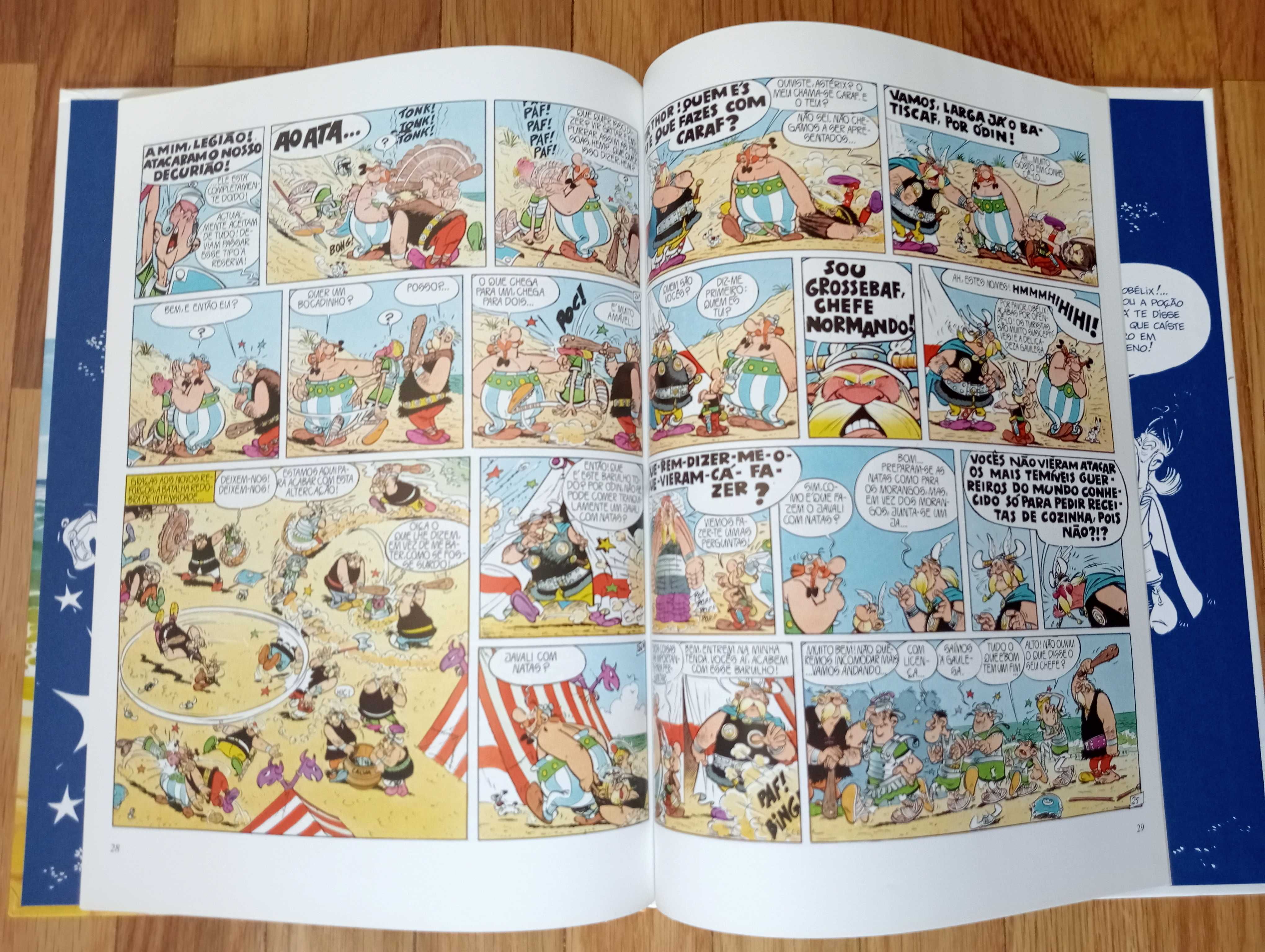 Livro - Astérix e os Normandos
