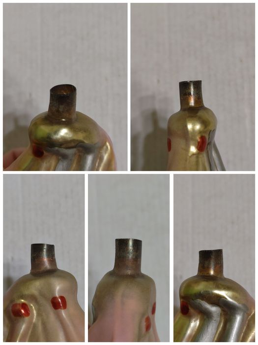 Елочная игрушка на прищепке Витязь на распутье игрушка ёлочная СССР