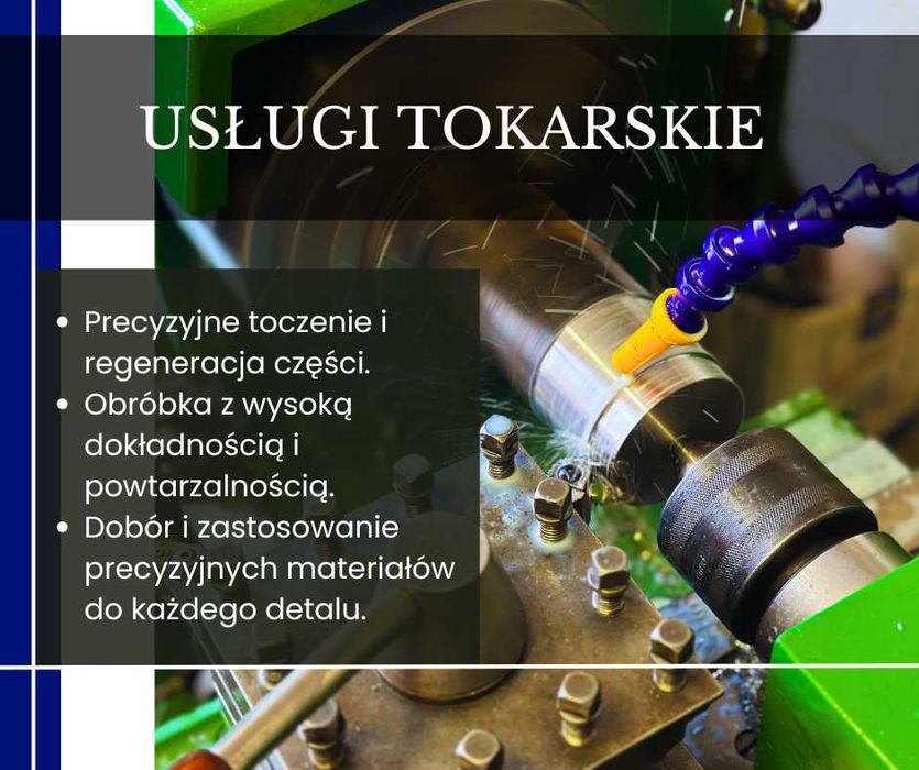 Usługi tokarskie | Tokarz | Usługi Toczenia | Obróbka skrawaniem