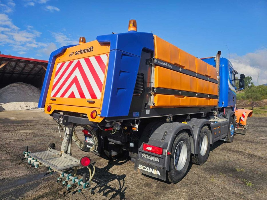 Schmidt Straliq polewarka 10 000l euro 6 pług