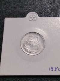 Moneta 20 groszy 1980