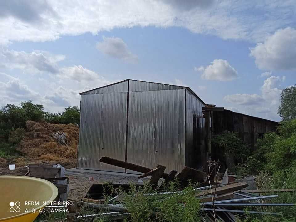 Garaż blaszak 6x5,8 Magazyn Producent Garaż blaszany 6x6 5x7 6x8 7x7