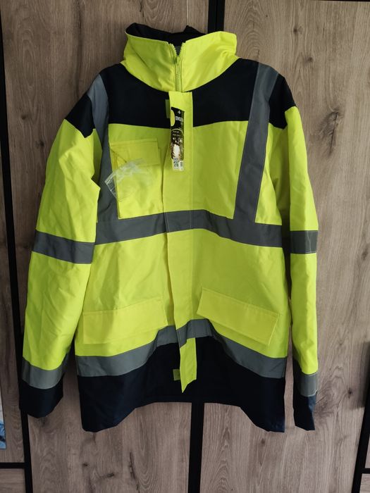 Kurtka odblaskowa  Singer safety rozmiar XL na jesień wiosne lub zimow