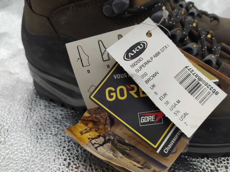 Buty górskie  Aku  Superalp NBK GtX 1   r 38
