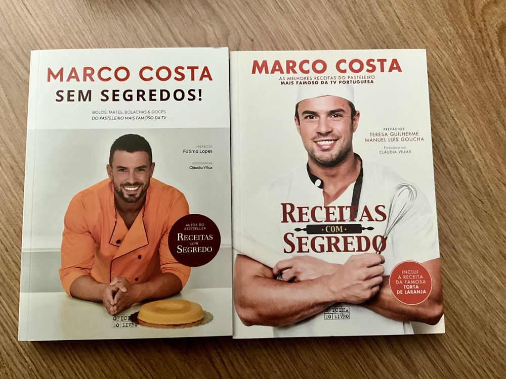 Livros Cozinha Marco Costa Sem Segredos Com Segredos
