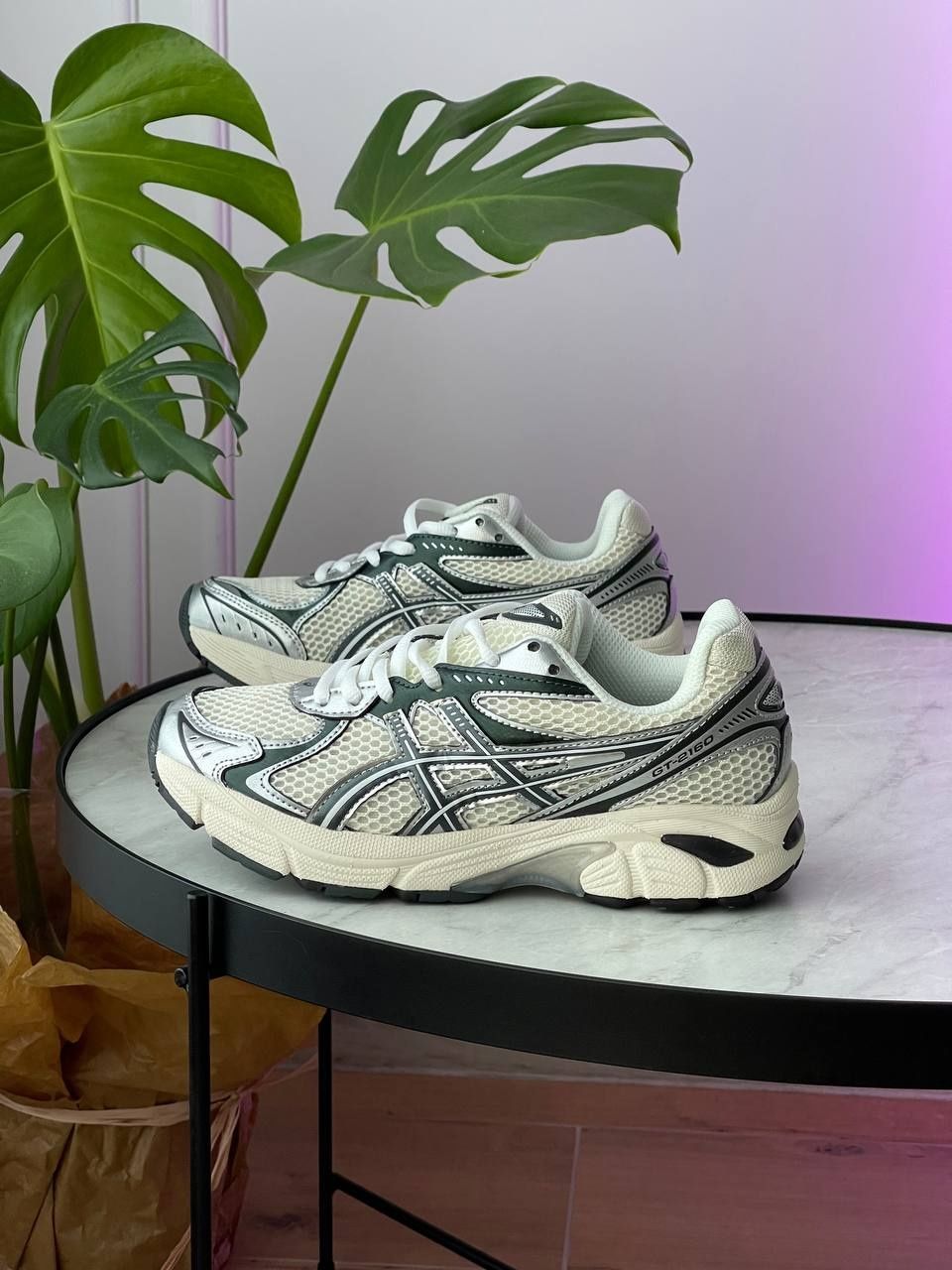 (унісекс) кросівки Asics GT-2160 White Silver Black(літо)