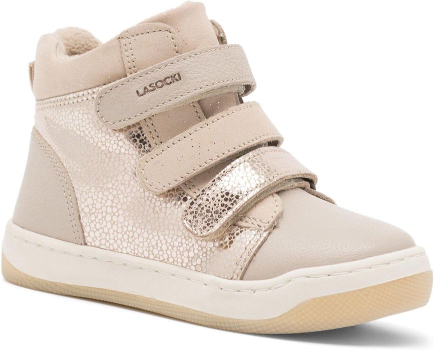 Złote trzewiki dziewczęce Lasocki Kids