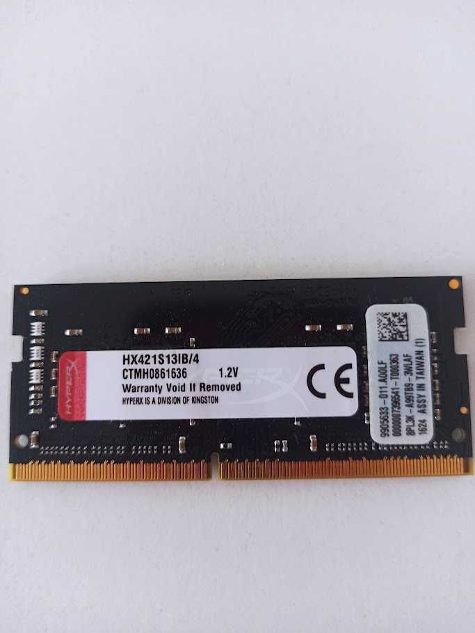 Pamięć RAM Kingston 4GB DDR4 HyperX Impact Black (HX421S13IB/4)