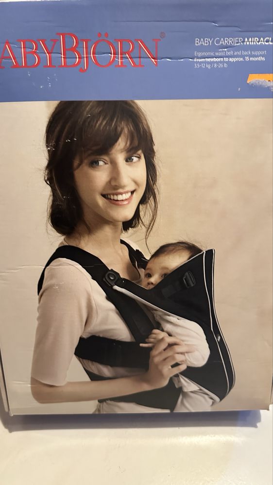 Marsúpio porta bebe BabyBjorn