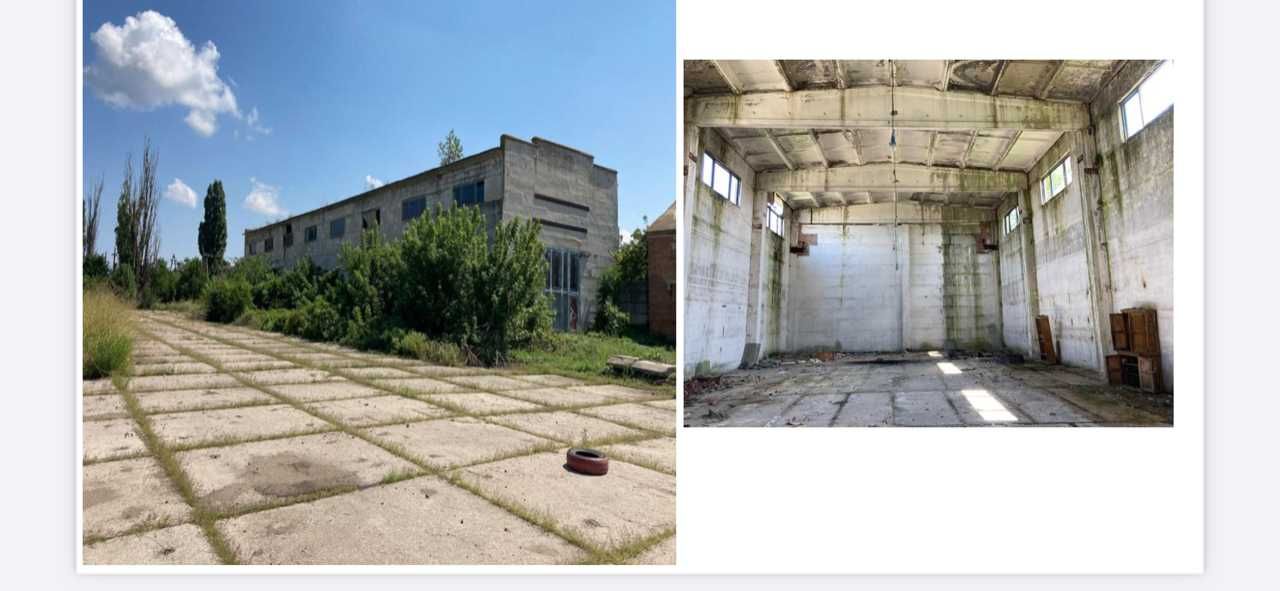 Продаж приміщення під склад,виробництво, елеватор 550м кв  залізниця