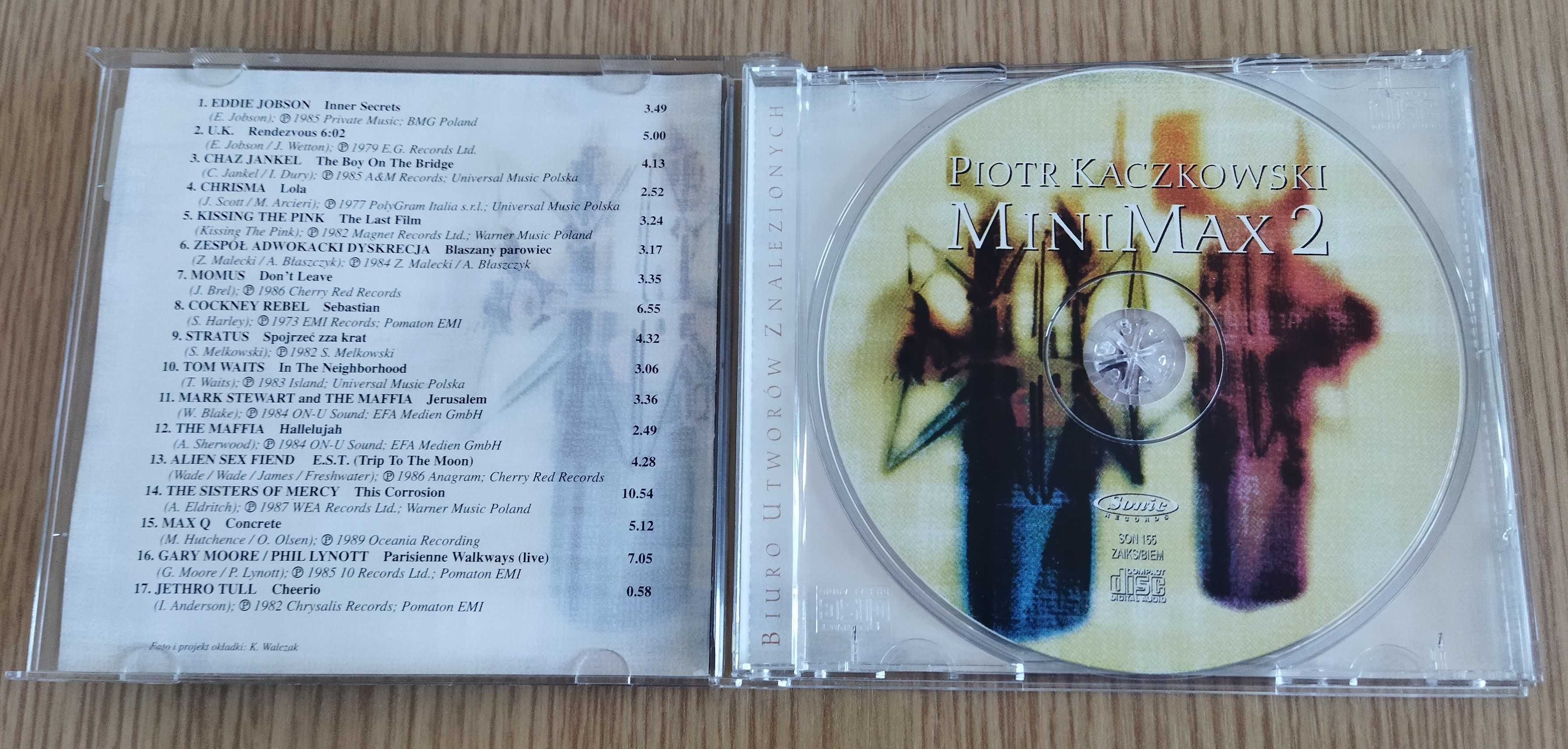 Płyty CD (rock progresywny, pop, inne gatunki)