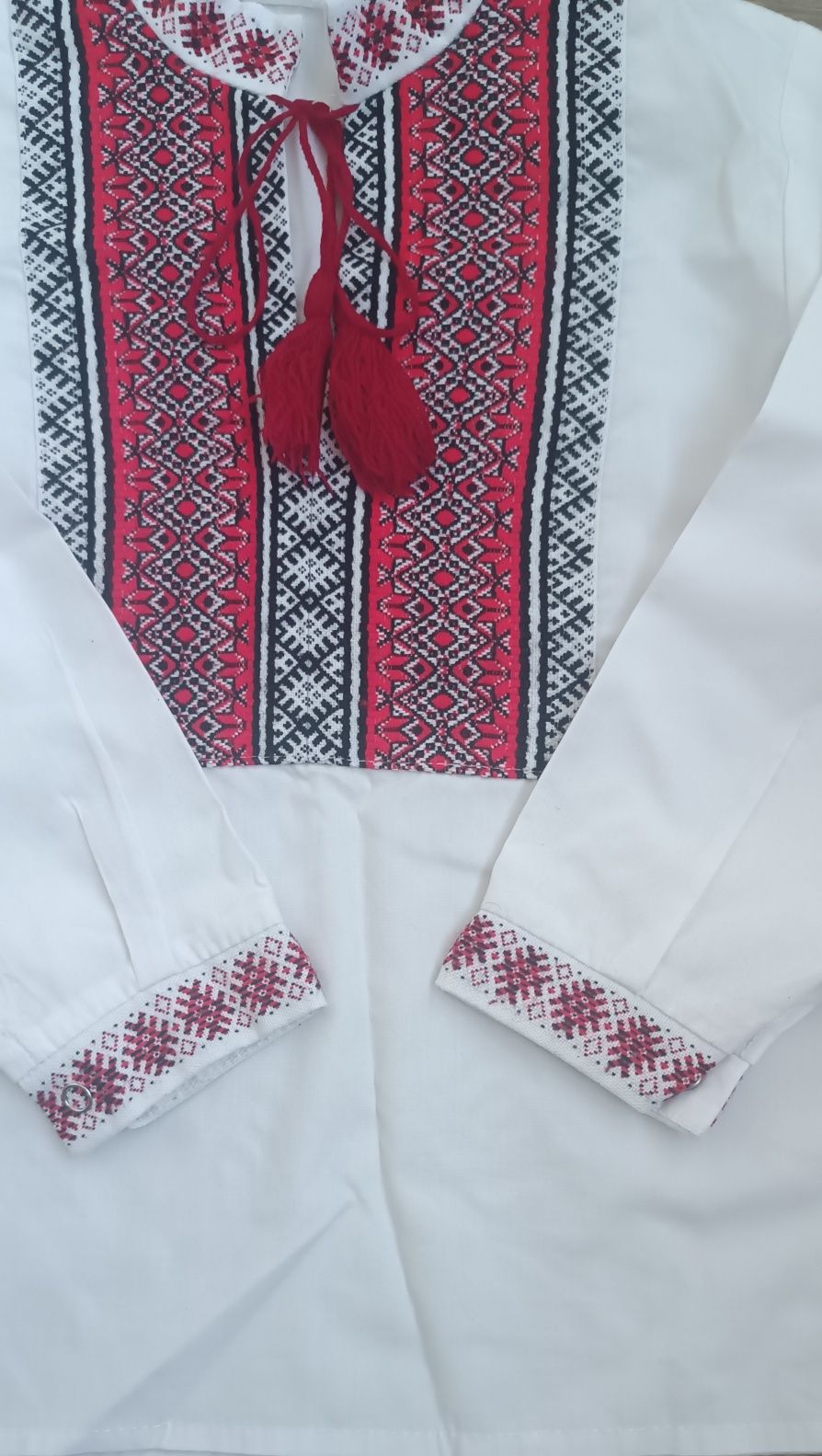 Вишиванка сорочка для хлопчика 116см