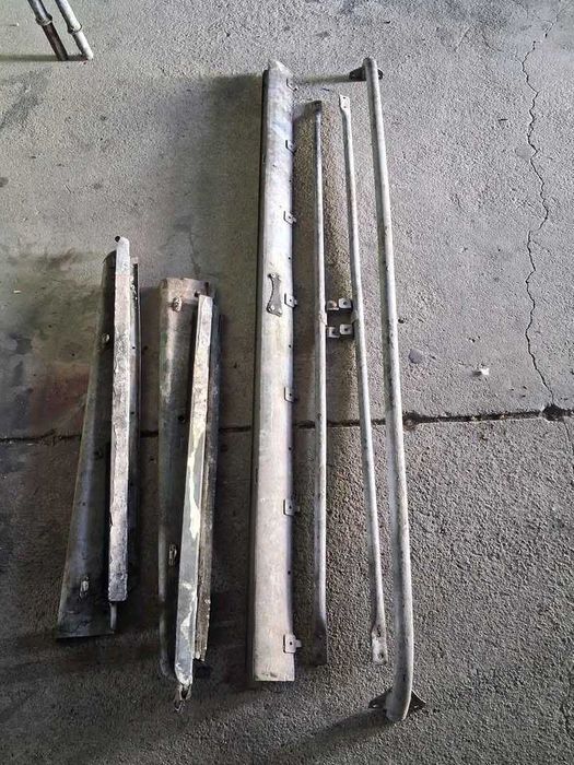 Armação capota de lona Land Rover série