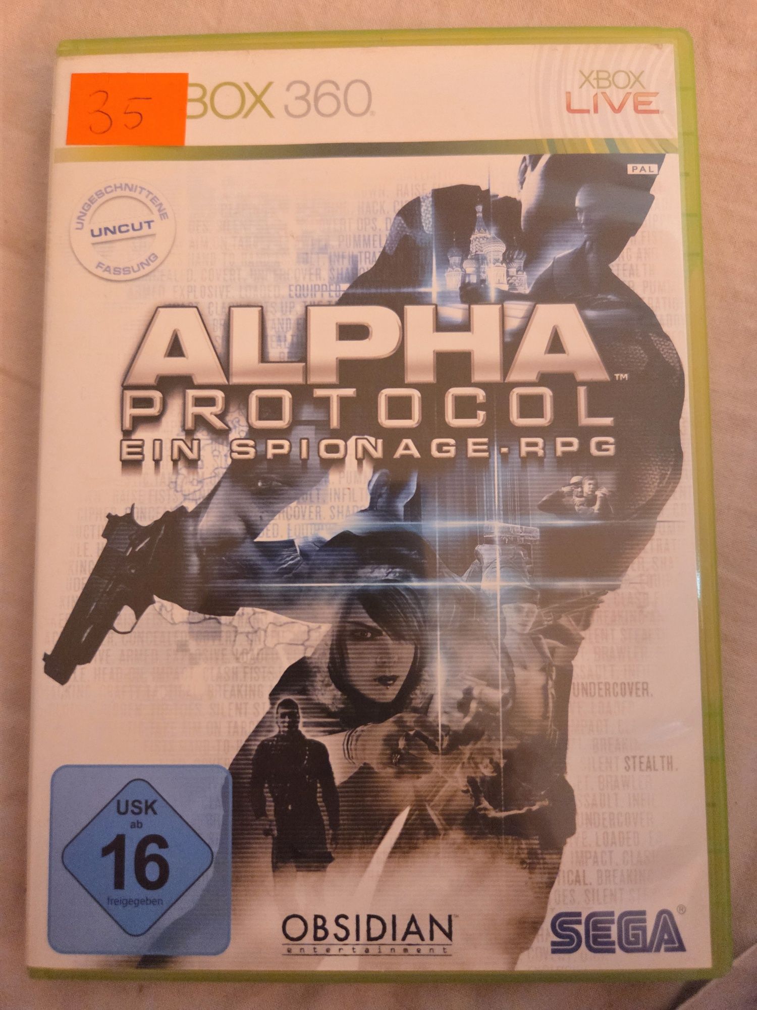 Alpha rotocol xbox360