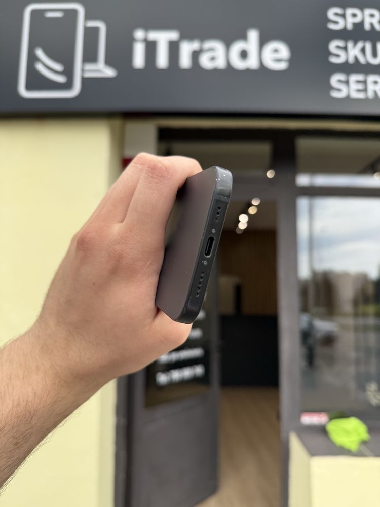 Telefon iPhone 15 128GB Czarny Apple Gwarancja iTrade