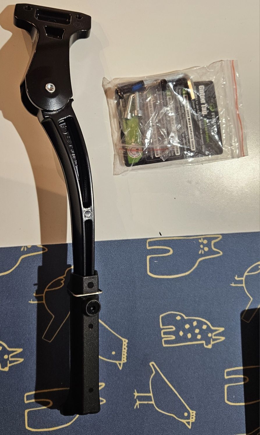 Nóżka boczna do roweru regulowana 32-40cm