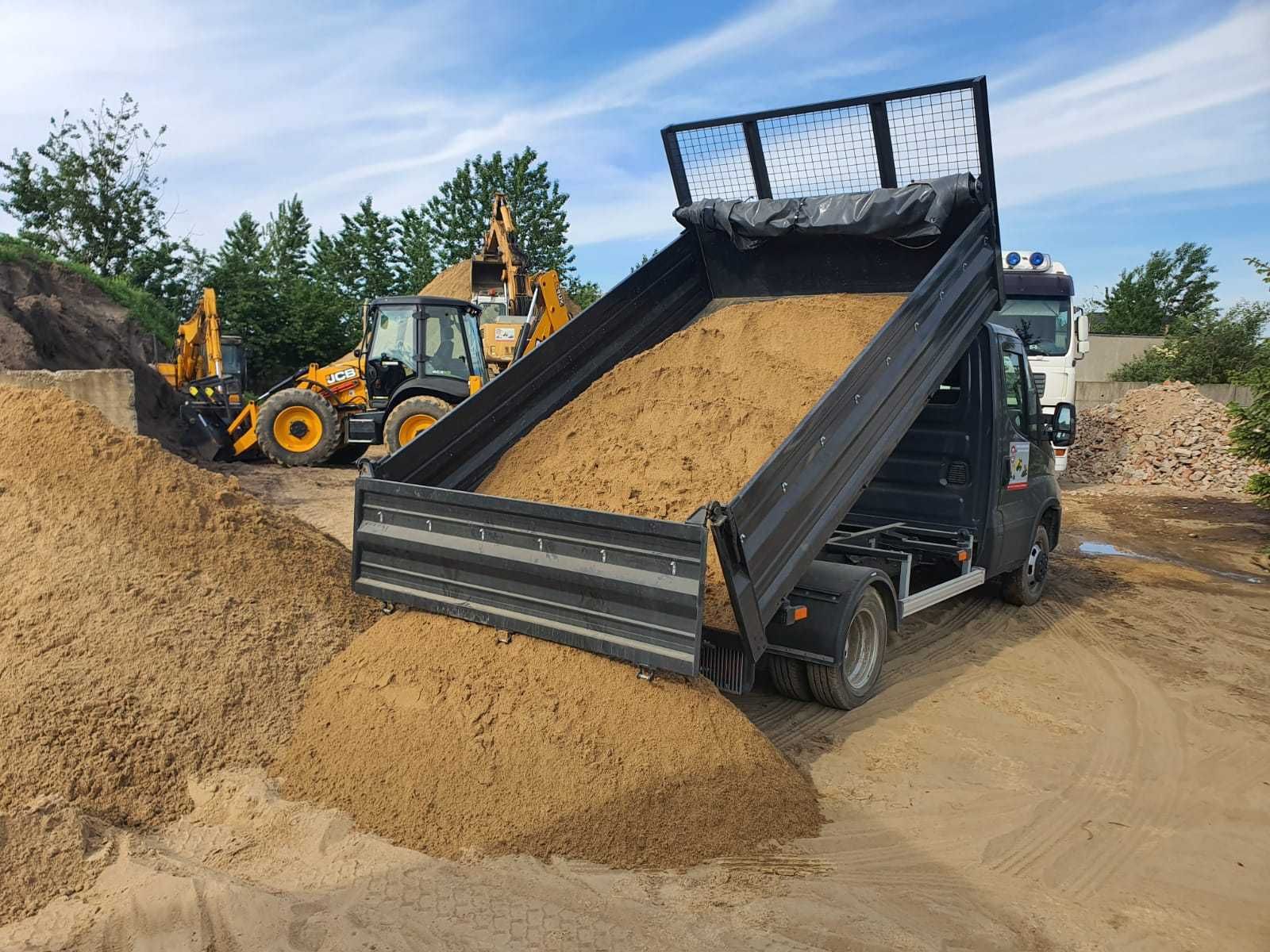 Sprzedam piasek płukany do betonu - Transport