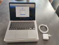 MacBook Air touch 13" M1 16gb 256gb ssd, jak nowy, bateria klika cykli
