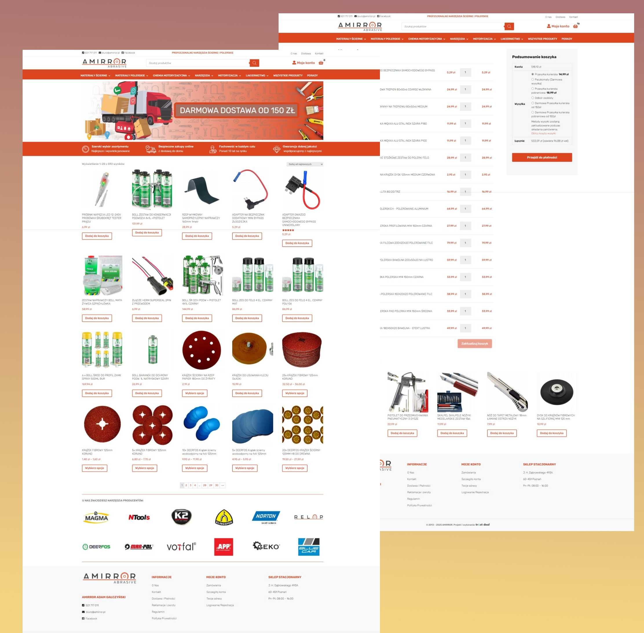 Strona Internetowa 250 ZŁ wizytówka WWW domena hosting grafika druk