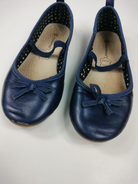 baleriny dziewczęce granatowe  In extenso r 30