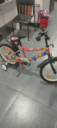 Дитячі наклейки на велосипед самокат Самоклейки вінілові Зміна дизайну