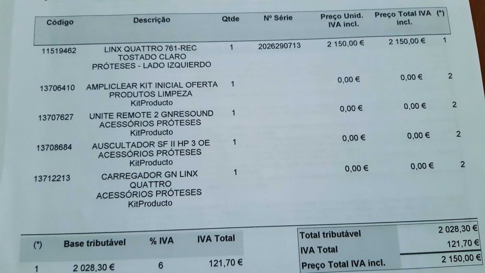 Prótese Auditiva