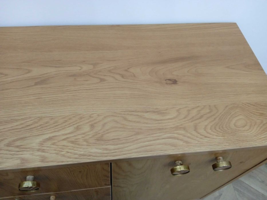 Komoda  okleina dębowa