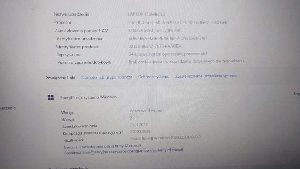Huawei Matebook D i5 128gbssd/1000gb hdd 8gb ram mx150