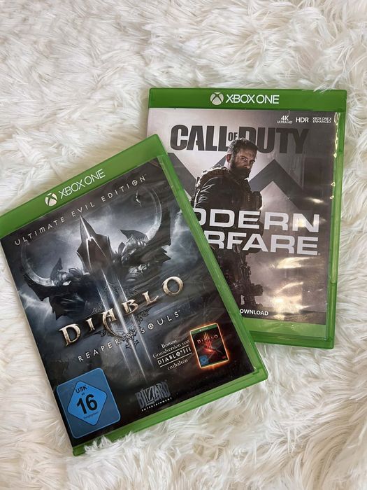Продам call of duty modern warfare i Diablo 3 Xbox one