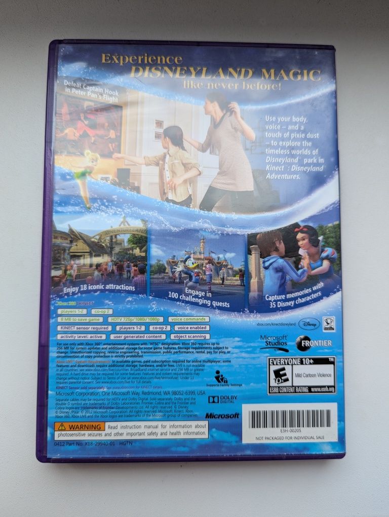 Kinect Disneyland ігри игры диски на Xbox 360