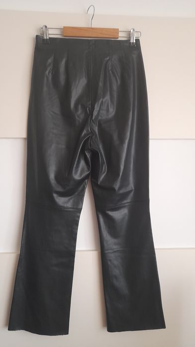 Шкіряні молодіжні брюки