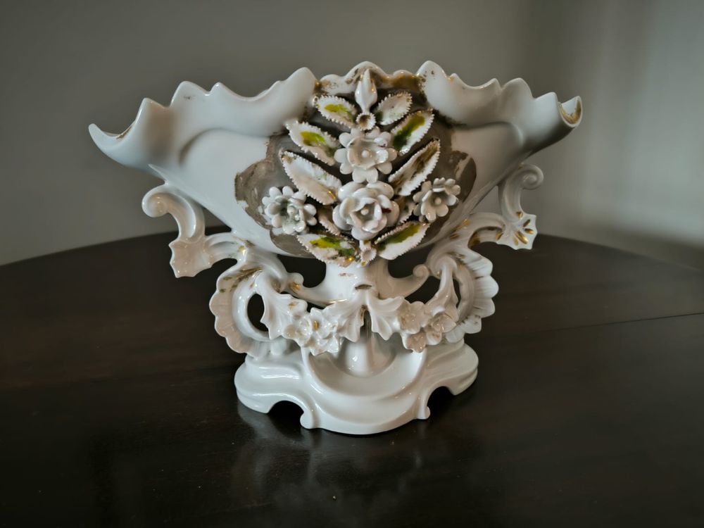 Jarra de Altar em porcelana com flores