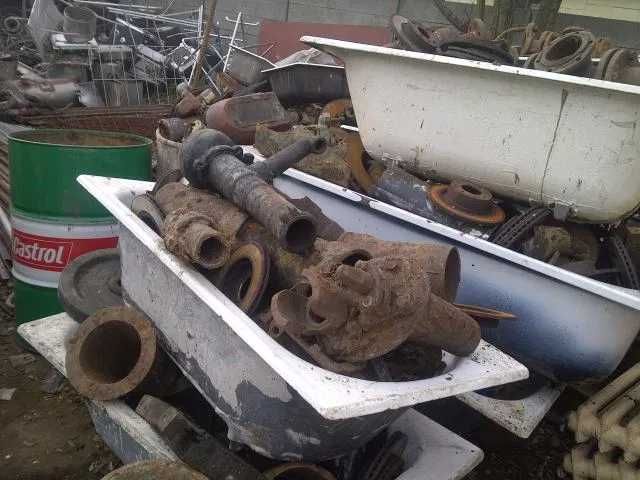 Odbiór złomu, metali kolorowych , stali, żeliwa