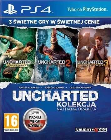 Uncharted colection pl na playstation 4/5 polecam -/inne gry