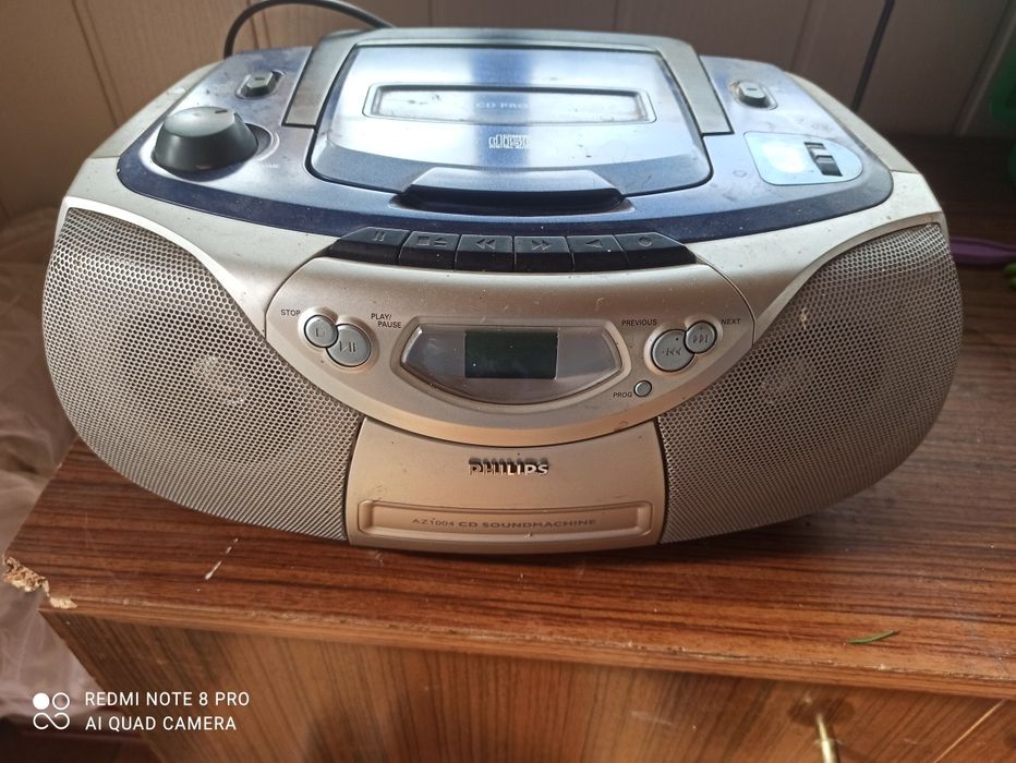 Radio magnetofon CD boombox Philips