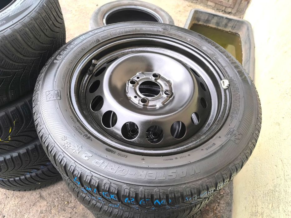 4x100 Felgi Stalowe Stal 15 Koła Zimowe Zima RENAULT CLIO III 3 TWINGO MODUS SMART FORFOUR II 2 FORTWO III 3 5mm Legnica ALU-RAD 165/65 185/60