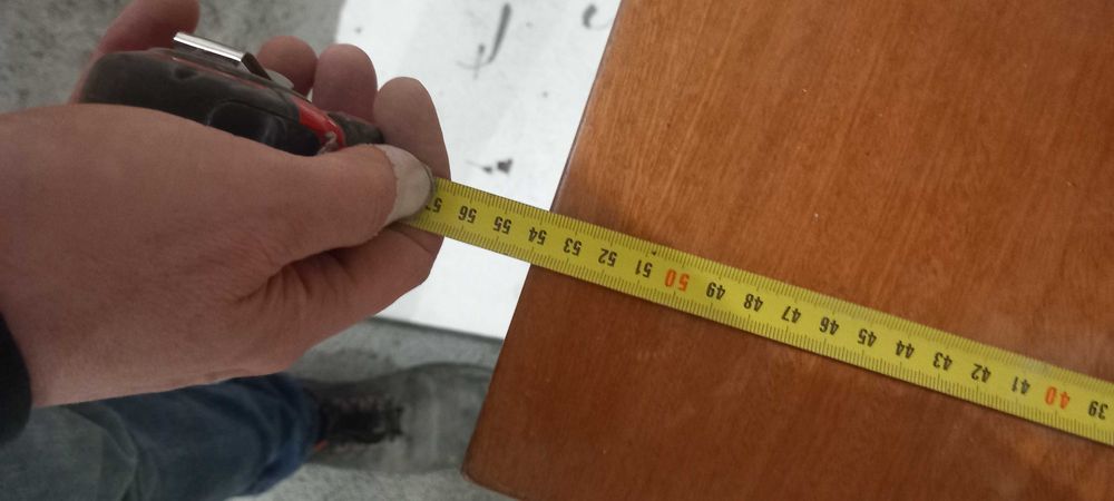 Ława 118x54 cm regulowana 128x69