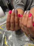manicure , pedicure hybrydowy, tytanowy