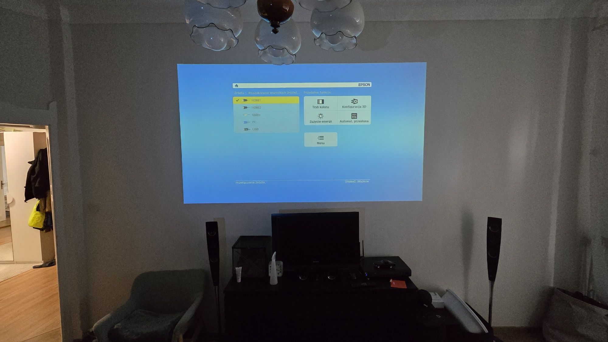 Projektor Epson EH-TW5300 + okulary 3d oryginalne